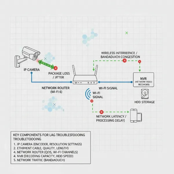 Troubleshooting Security Camera Lag and Delay Issues: A Comprehensive Guide