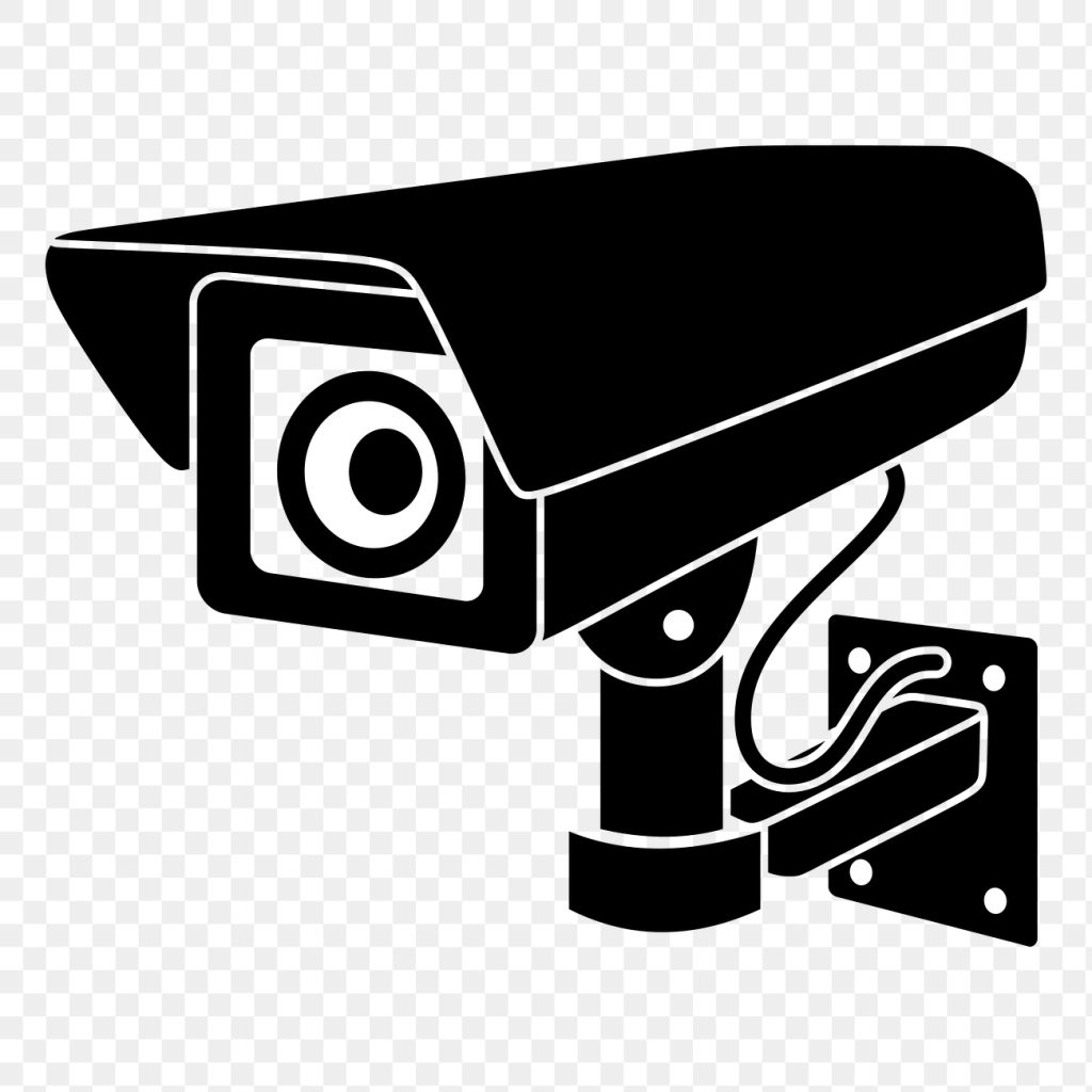 Security camera with night vision